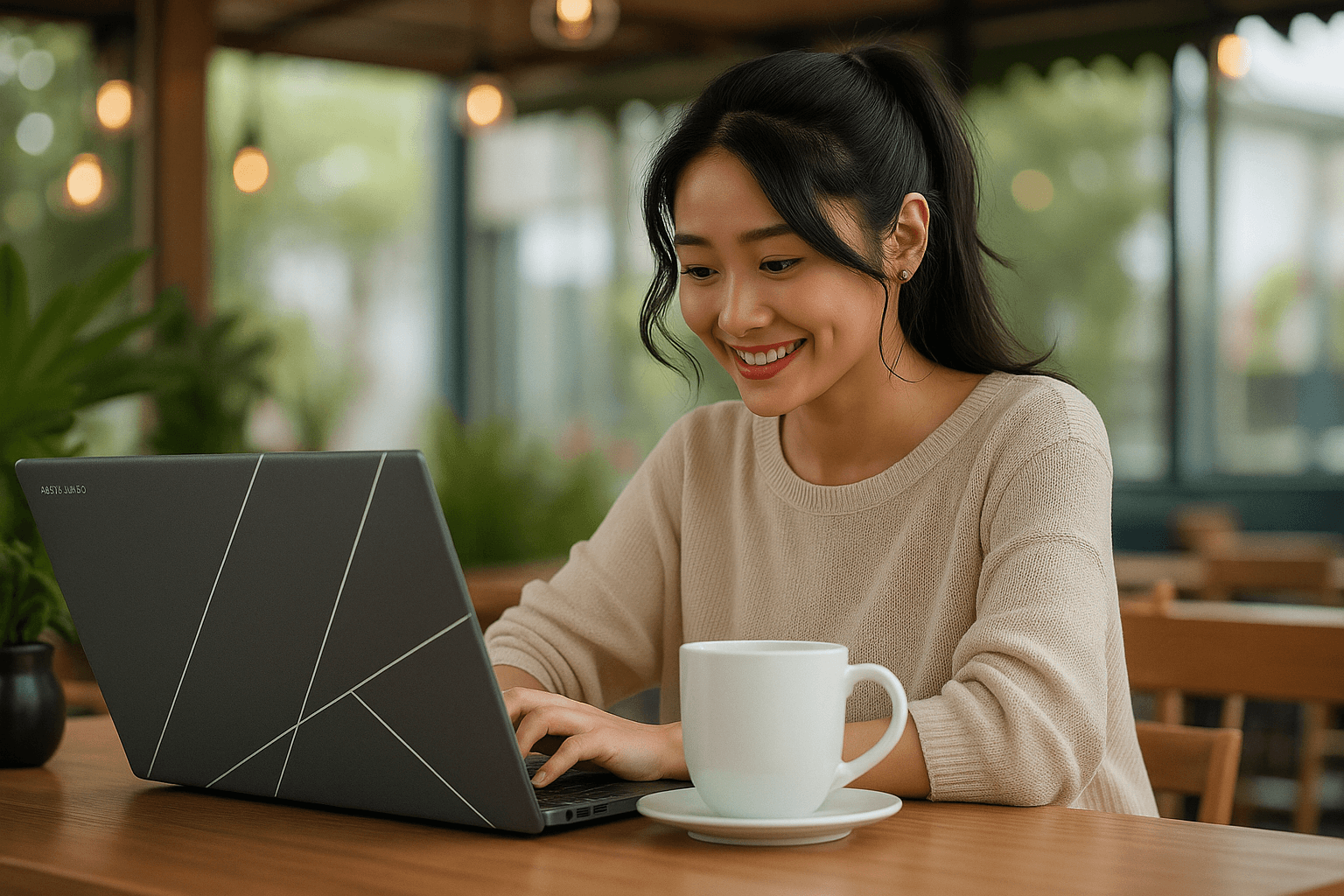 Maya Akhirnya Menggunakan ASUS Zenbook S14 OLED